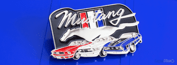 Mustang soft enamel lapel pins