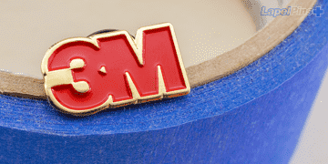 3M Soft Enamel Lapel Pin