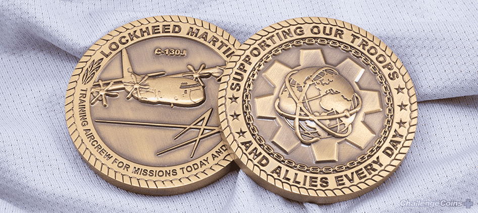 bare metal coins - Challenge Coins Plus2